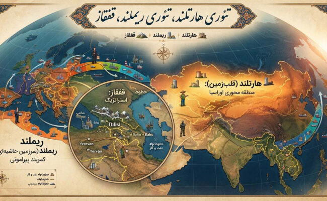 تئوری هارتلند، تئوری ریملند، قفقاز
